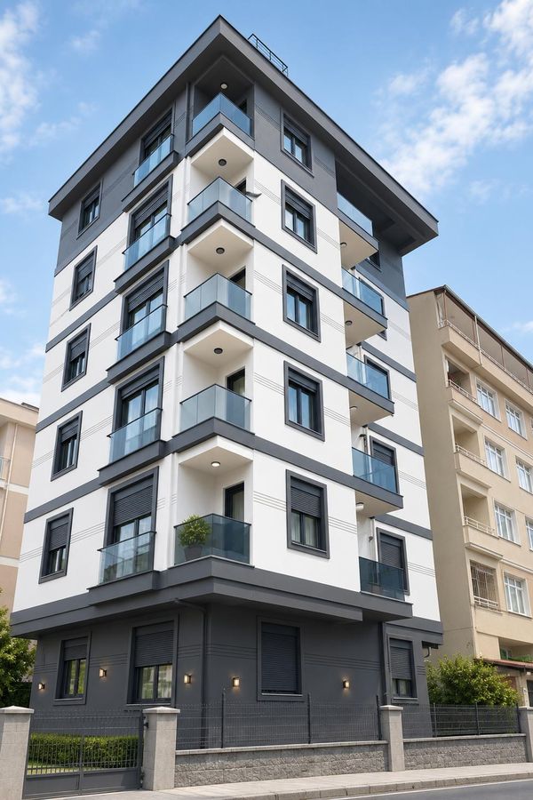 Cevizli Projesi — bina cephesi